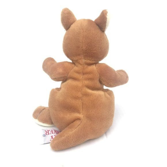 Kangaroo Plush My Mom Supports Girl Scouting - Mom & Baby in Pouch - Picture 2 of 6